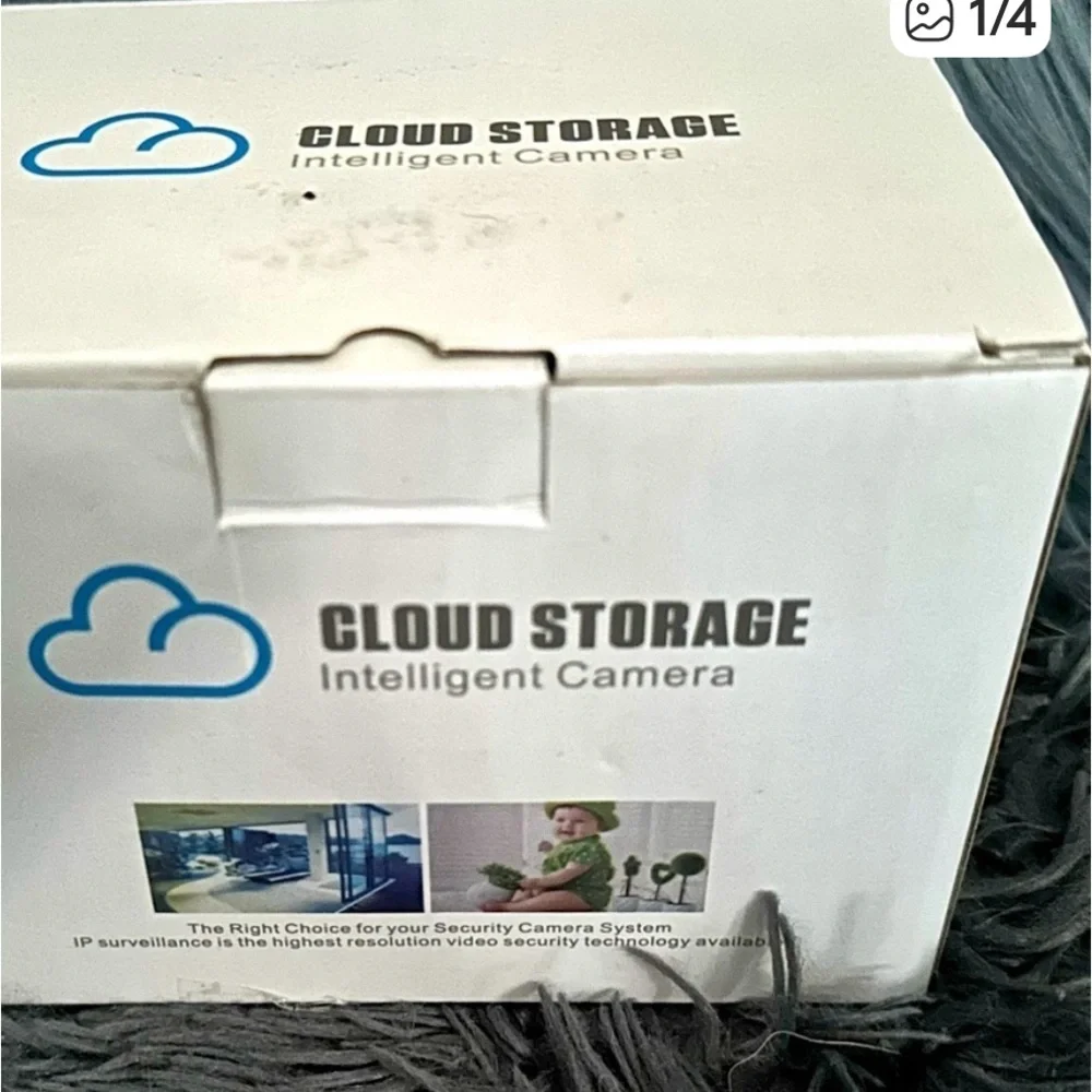 Cloud Storage Intelligent Camera - White New in Box!! Security Camera System